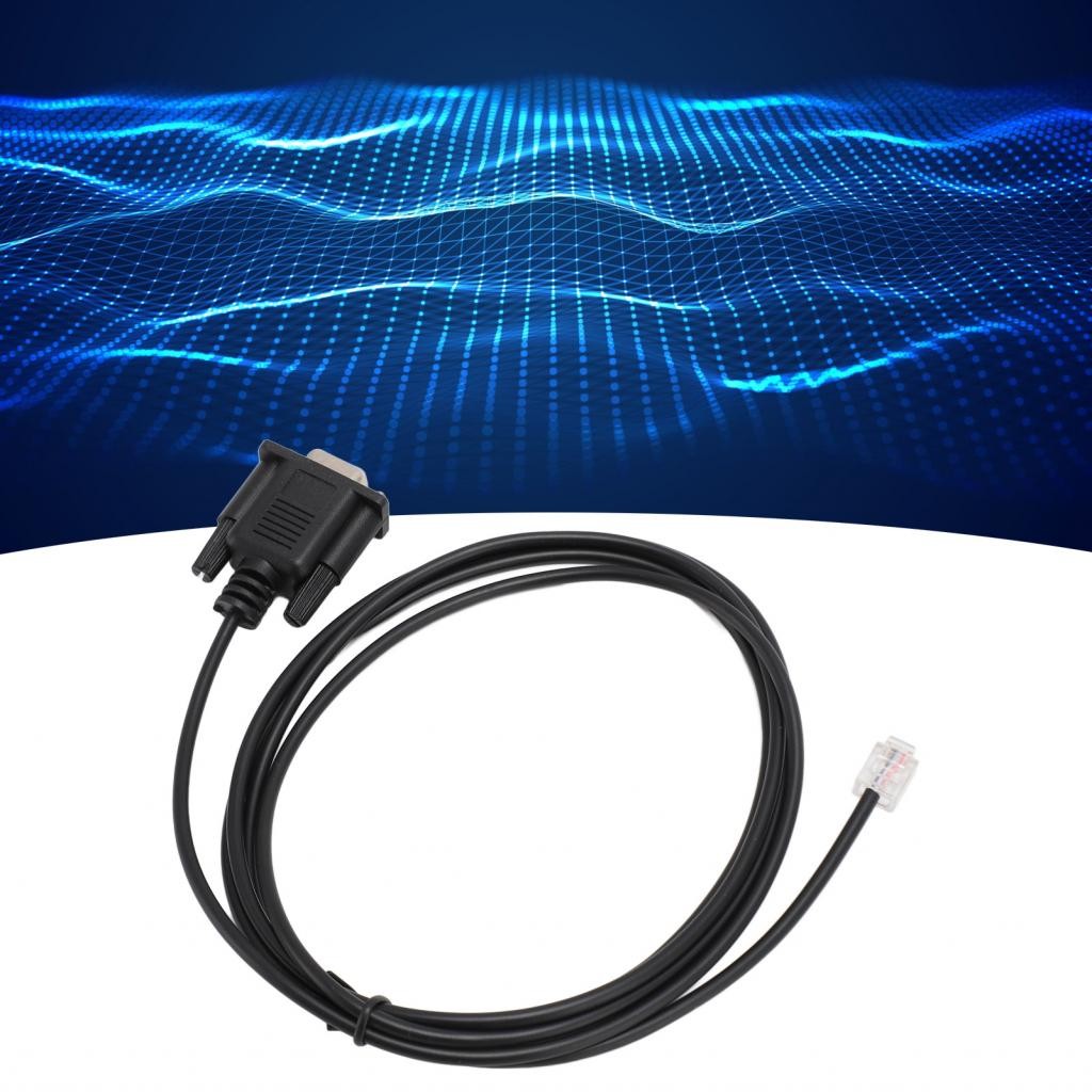 Sweetfree DB9 RS232 to RJ11 6P4C Serial Console Cable Plug and Play EMI การป้องกันการรบกวนการก่อสร้า