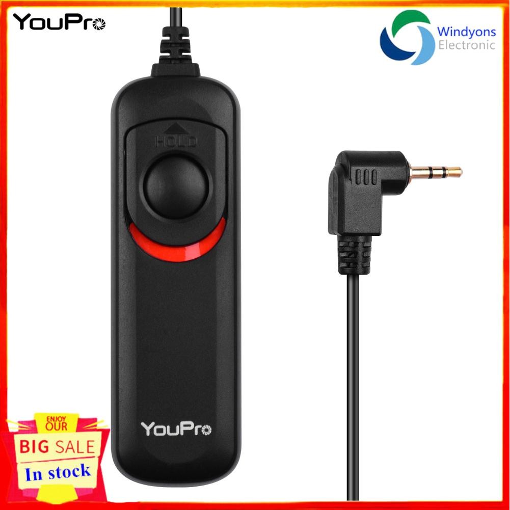 Windyons YouPro E3 Type Shutter Release Cable Timer Remote Control 1.2m/ 3.9ft สำหรับ Canon G10/ G11