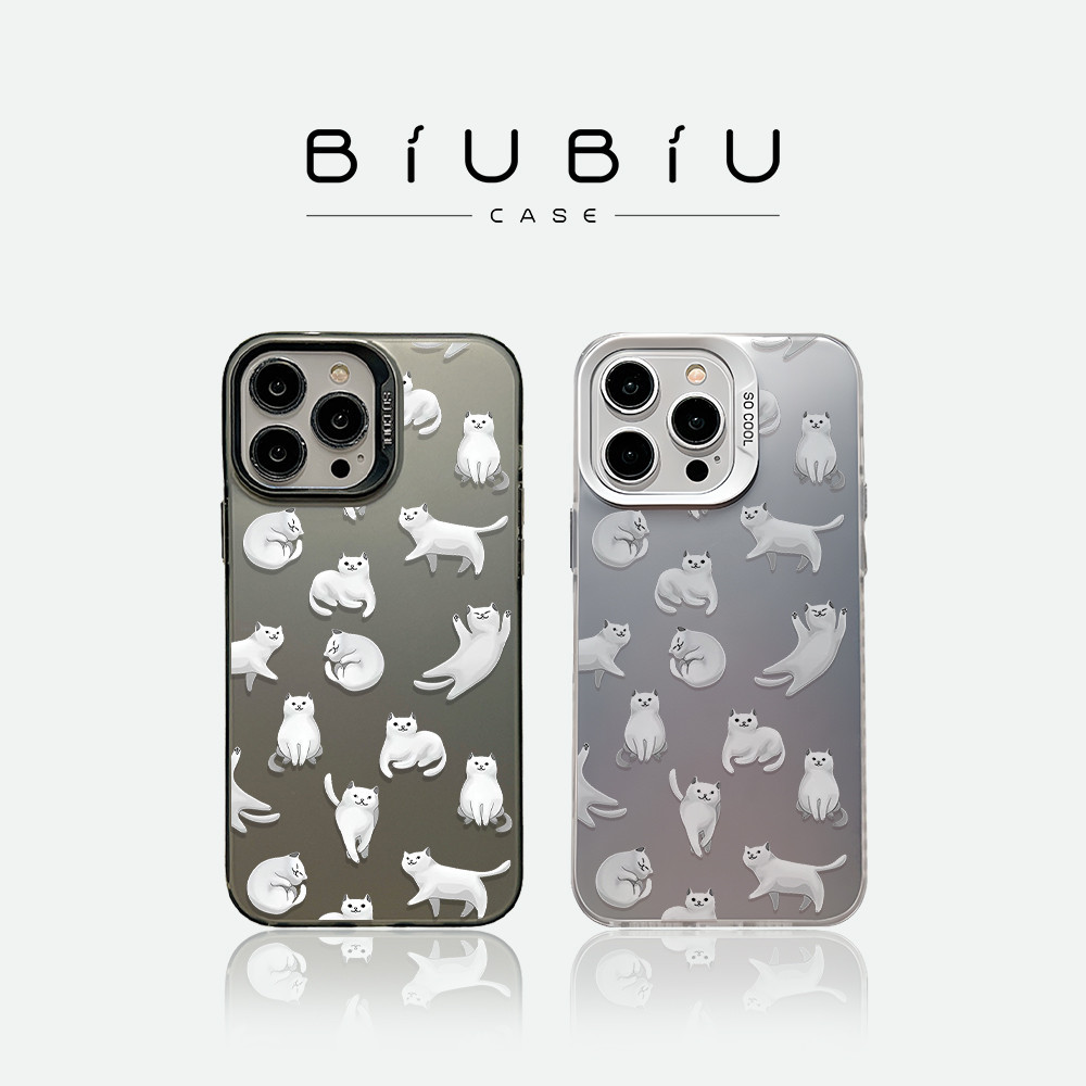BIUBIU CASE iPhone 11 13 12 14 15 16 Pro MAX 7 8 6 6S Plus XR XS MAX 7Plus 8Plus SE iPhone ซิลิโคนกั