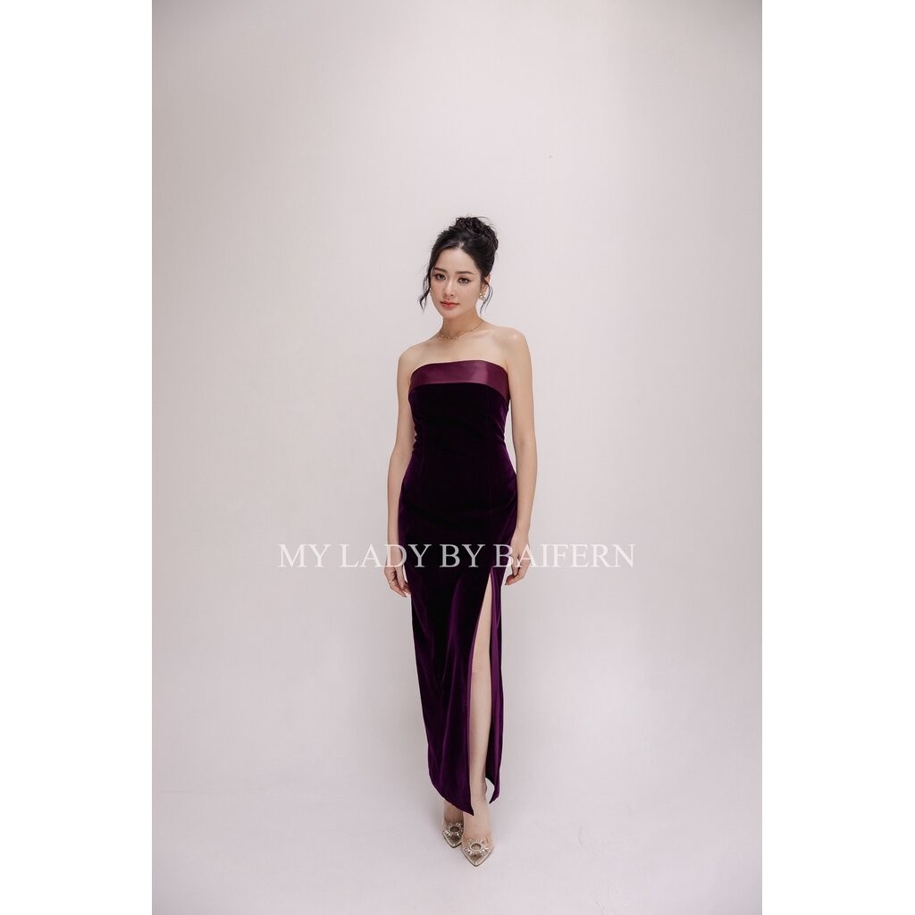 ชุดเดรสไปงานแต่ง ชุดออกงาน MY LADY BY BAIFERN – ML0509 – โปรปัง