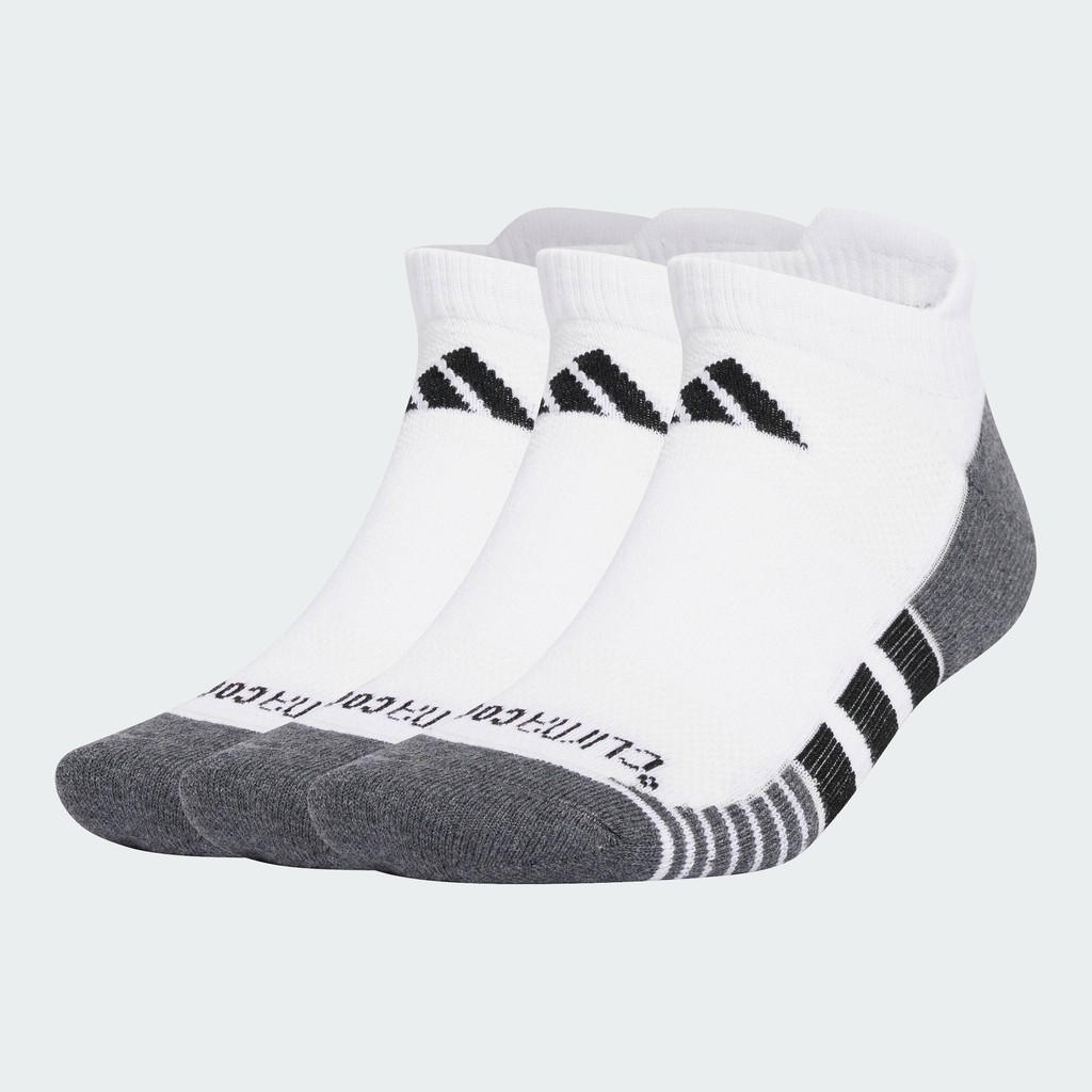 adidas Gym & Training & เนตบอล ถุงเท้าข้อต่ำสามคู่ Performance CLIMACOOL Cushioned Unisex สีขาว JD9569