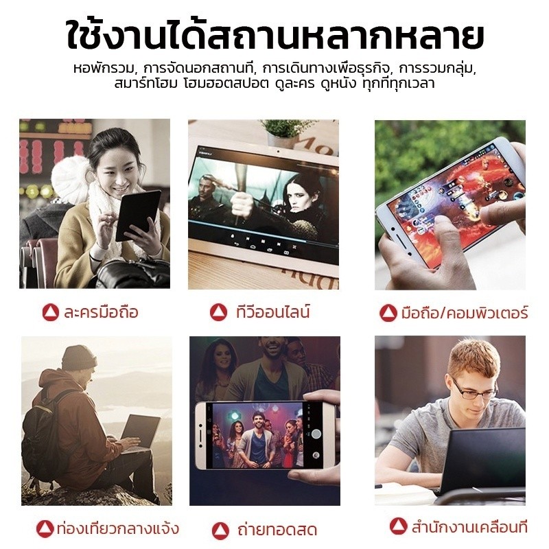 MF968 WiFi มือถือรองรับทุกเครือข่าย SIM แบบพกพา WiFi 4G/5G 300mbps แบบพกพา WiFi Pocket WiFi 3000mah สามารถเชื่อมต่อหลา - รูปที่ 4