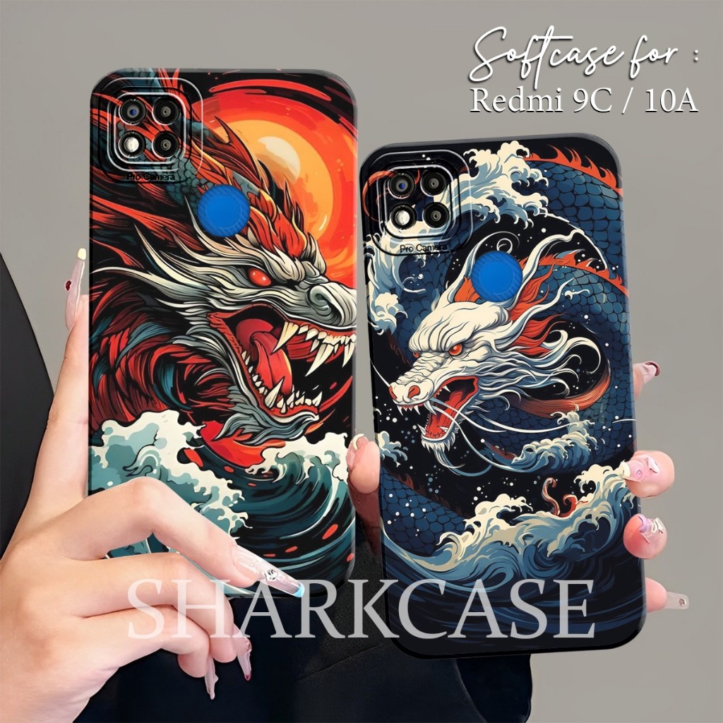 เคส HP [SC] REDMI 9C / 9A / 10A / 10C / POCO C40 / REDMI 8 / 8A Pro / 9 / 10 4G / 5G Cool Dragon Mot