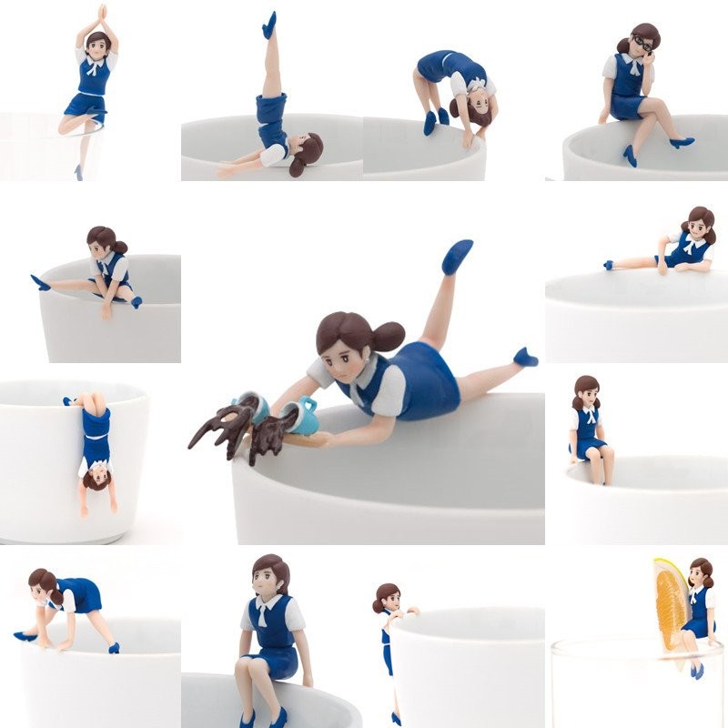 Brand New club Qitan club Blue Clothes Uniform Lemon Cup Miss Yuanzi Ready Stock Box Eggs