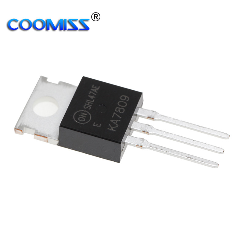 ของแท้ KA7809 KA7812 KA7909 KA7912 KA7915 TO-220 สามสิ้นสุดแรงดันไฟฟ้าหลอด