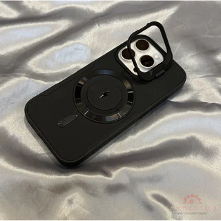 [พร้อมสายคล้อง] for เคสไอโฟน 13 14 11 15 16 17 pro max เคส iphone 12 13 14 15Promax เคสโทรศัพท์มือถือแบบมีวงเล็บแม่เหล็ก