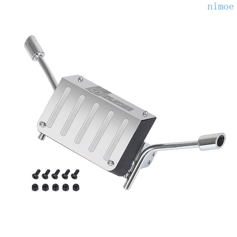 Nio โลหะการใช้หางสําหรับถังไอเสียสําหรับ 1 10 Rc Crawler รถบรรทุก K5 สําหรับ Blazer Trx4 สําหรับ 828