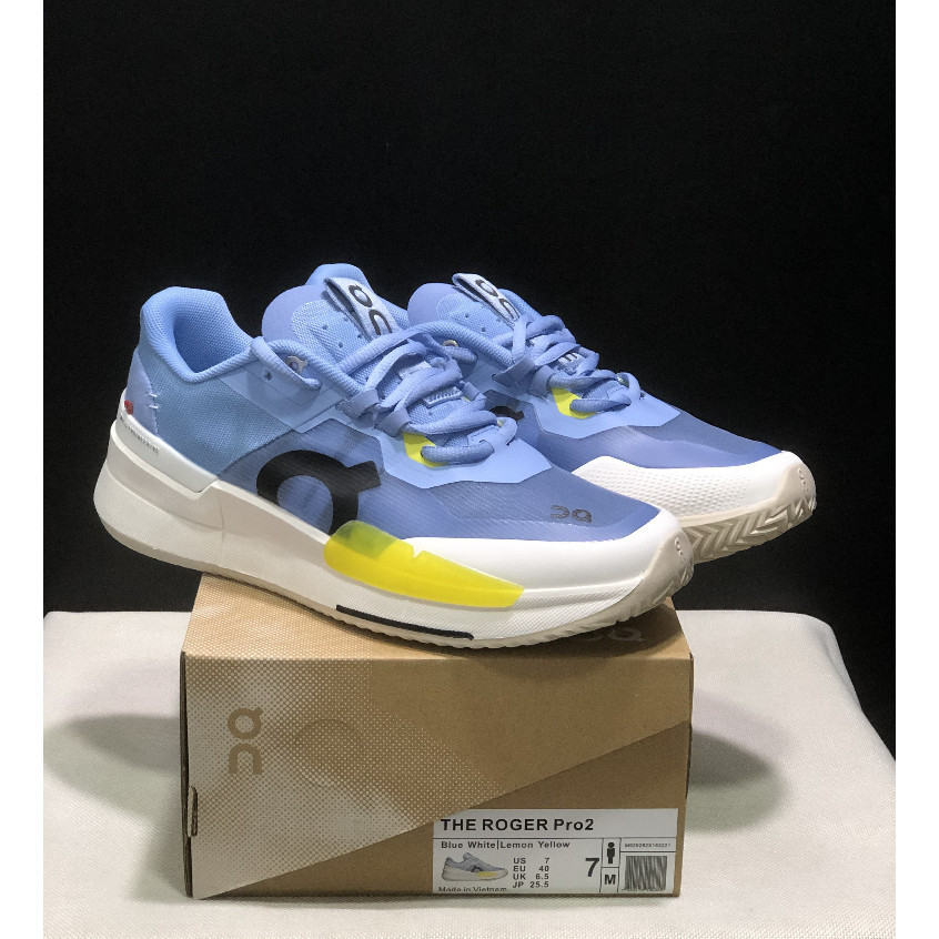 On The Roger Pro 2 รองเท้าเทนนิสสําหรับการแข่งขันสําหรับบุรุษและสตรี LVOP 1MMM