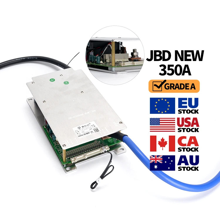 Hot ใหม่ 350A JBD สมาร์ท 7S-20S 200A 8S 16S 20S 24V 48V 60V BMS พร้อมบลูทูธ UART สําหรับ Diy Home St