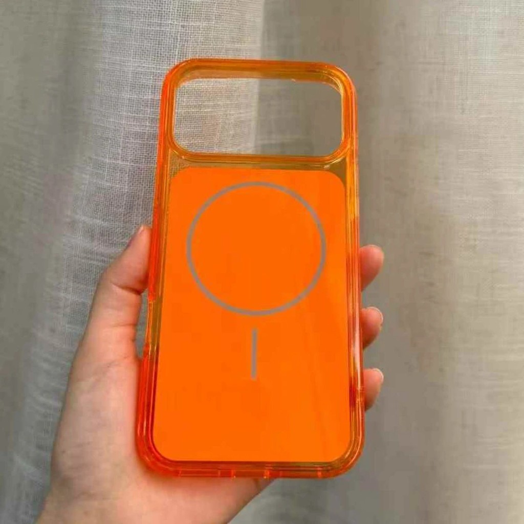 เคสโทรศัพท์ชาร์จไร้สายแบบใสสําหรับ IPhone 17 Pro Max 17 Pro ฝาครอบป้องกันกันกระแทก