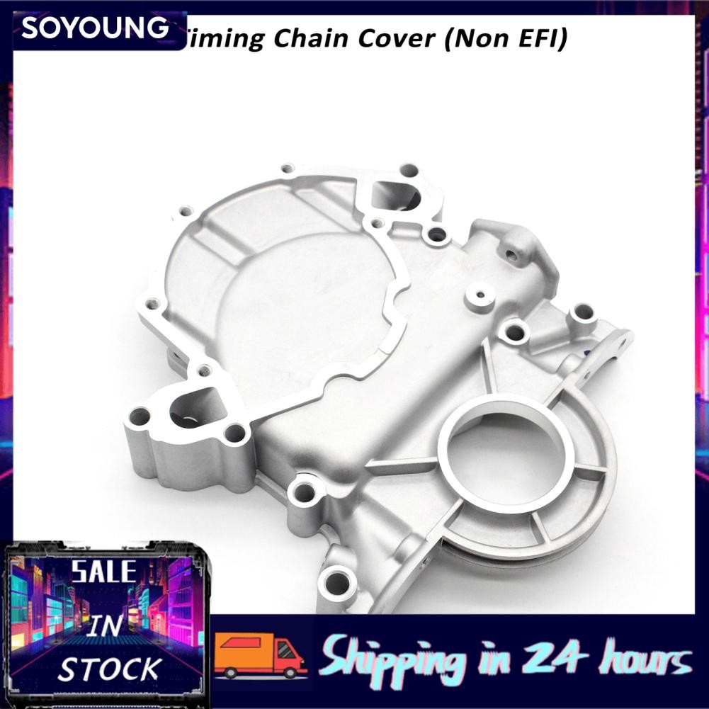 Soyoung Soyoung อลูมิเนียม Timing Chain Cover (Non Efi) สำหรับ SB 289 302 351 Windsor 1968-80