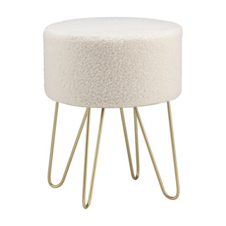 HomeHuk เก้าอี้สตูล รุ่นเซเลสเทีย ขนาด 36 x 46 ซม. - สีทอง/ข…