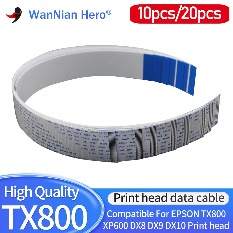 10 PC/20pcs XP600 TX800 หัวพิมพ์ข้อมูลสําหรับ Mimaki jv300 Roland VS640 Mutoh 1638 เครื่องพิมพ์ DX7 