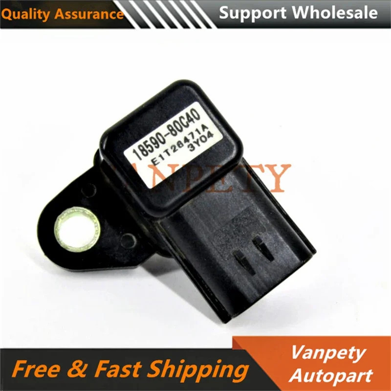 1PC Manifold Absolute Pressure MAP Sensor สําหรับ Suzuki 1998 DF70 70HP Outboard 18590-80C40 E1T2647