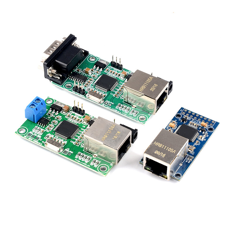 CH9121 Serial Port to Ethernet/พอร์ตทางอากาศไปยัง RS485/to RS232 โมดูล Microcontroller Networking โม