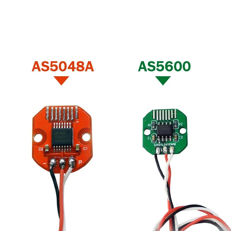 รหัสแผ่น AS5048A/AS5600 Magnetic Encoder PWM / I2C /SPI พอร์ต 12-14bit precision Magnetic โรตารี่ En