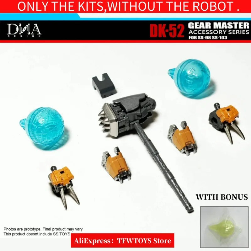 ในสต็อก! DNA DK-52 ชุดอัพเกรดสําหรับ SS98 CHECTOR SS103 RHINOX SS102 OP อุปกรณ์เสริม 
 ว/โบนัส