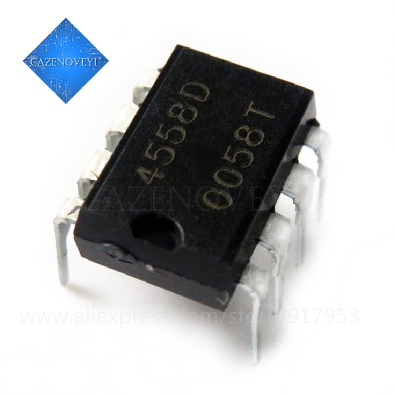 50 ชิ้น NJM4558DD NJM4558 4558D PJ4558 UTC4558 DIP-8 ชิป