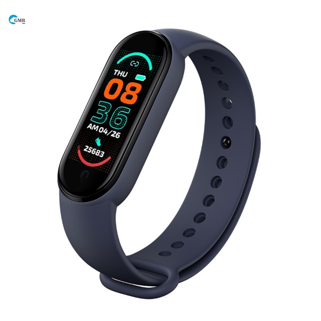M6 Magnetic Smart Bracelet Fitness Tracker พร้อมวัดอัตราการเต้นของหัวใจและกันน้ํา IP67