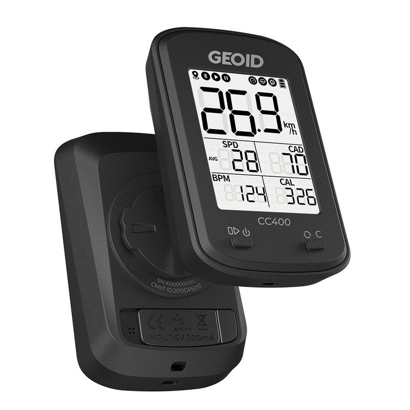 GEOID GEOID CC300/CC400 อังกฤษจักรยานสมาร์ทขี่จักรยานนาฬิกาจับเวลา GPS การตรวจสอบความเร็ววัดระยะทาง