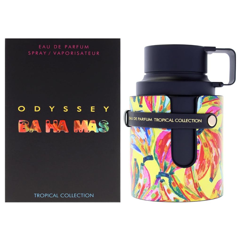 ArmafOdysseyBaHaMasTropicalCollection–Fruity,Aquatic,Woody–EaudeParfumSprayLong-LastingnceforUni,3.4