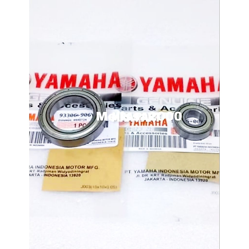 BEARING LAHER NOKEN AS SET 2PCS 6906z + 6001z R15V3 V4 MT15 WR 155 KSR ORIGINAL