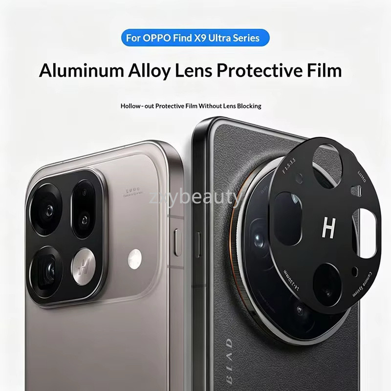 สําหรับ OPPO ค้นหา X9 Ultra Pro 4G 5G 2026 โลหะกล้องเลนส์ Protector แหวนฟิล์มสําหรับ FindX9 X9Ultra X9Pro อลูมิเนียมปกหลังเลนส์