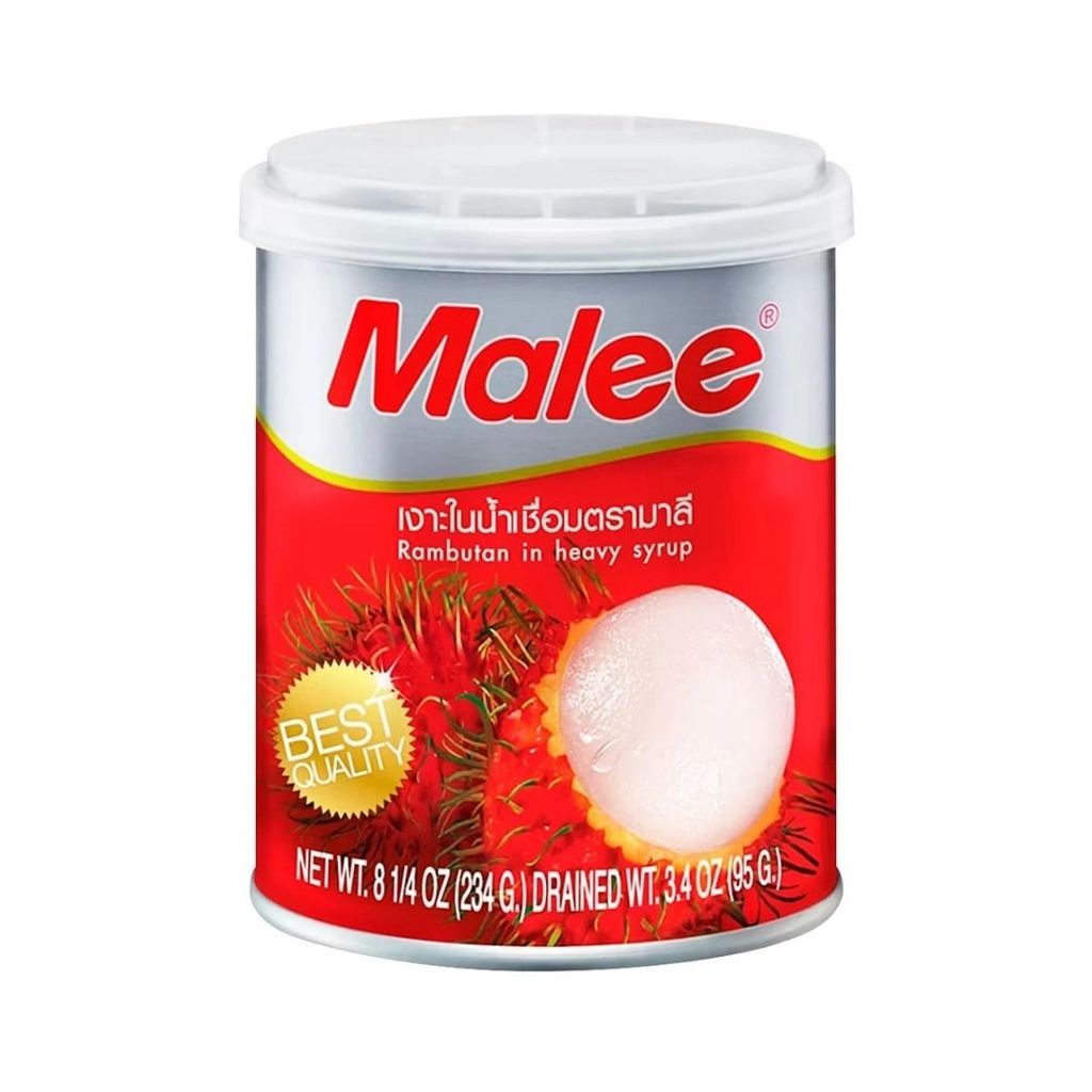 มาลี เงาะในน้ำเชื่อม Malee Rambutan in Syrup 234g.