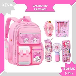 Tas Melody Anak Perempuan Ransel Free Bonus Lengkap Ransel Sekolah Bisa COD