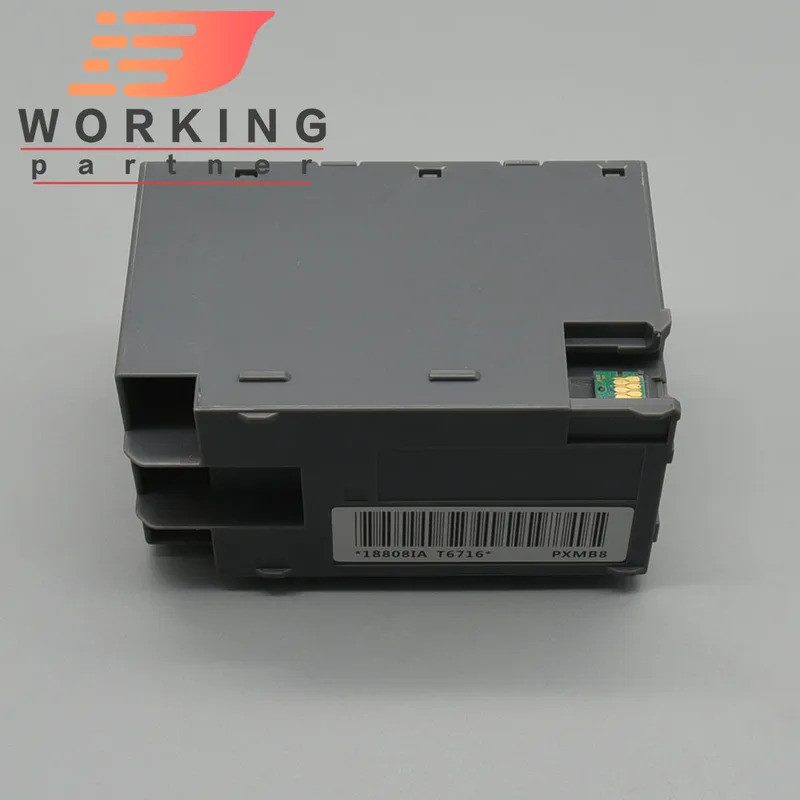 1X T6716 PXMB8 ถังหมึกเสียกล่องบํารุงรักษาสําหรับ Epson WF C5210 C5290 C5710 C5790 M5298 M5299 M5799