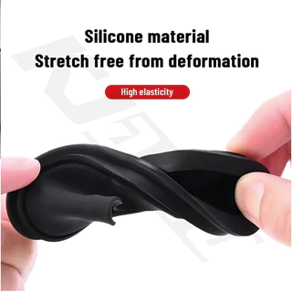 Original รถ 1:1 Product 4pcs Jaecoo รถประตูโช้คอัพประตูล็อคซิลิโคนอัตโนมัติประตูล็อคสติกเกอร์สําหรับ Jaecoo 5 6 J5 J6 J7 J8 EV PHEV ﻿