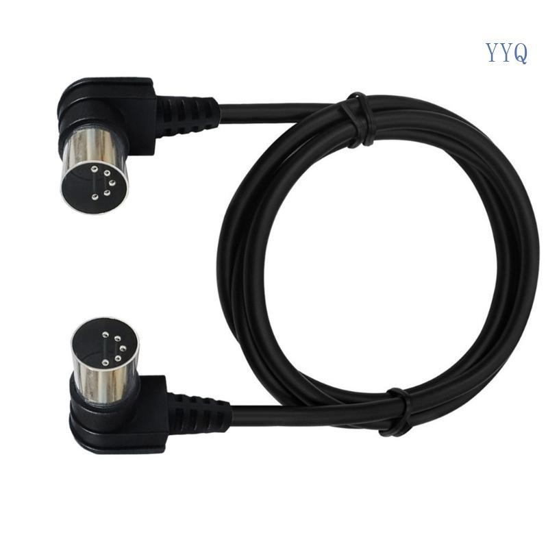 YYQ Din 5pin สาย MIDI สาย MIDI 5-Pin DIN ชายกับชายสายไฟ