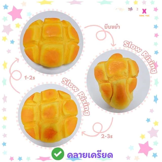 🚚 ส่งไว 🚚 ขนมปังสับปะรด Sensory Fidget Bread Slow Rising ของขวัญวันเกิดเด็ก สกุชชี่สโลว์