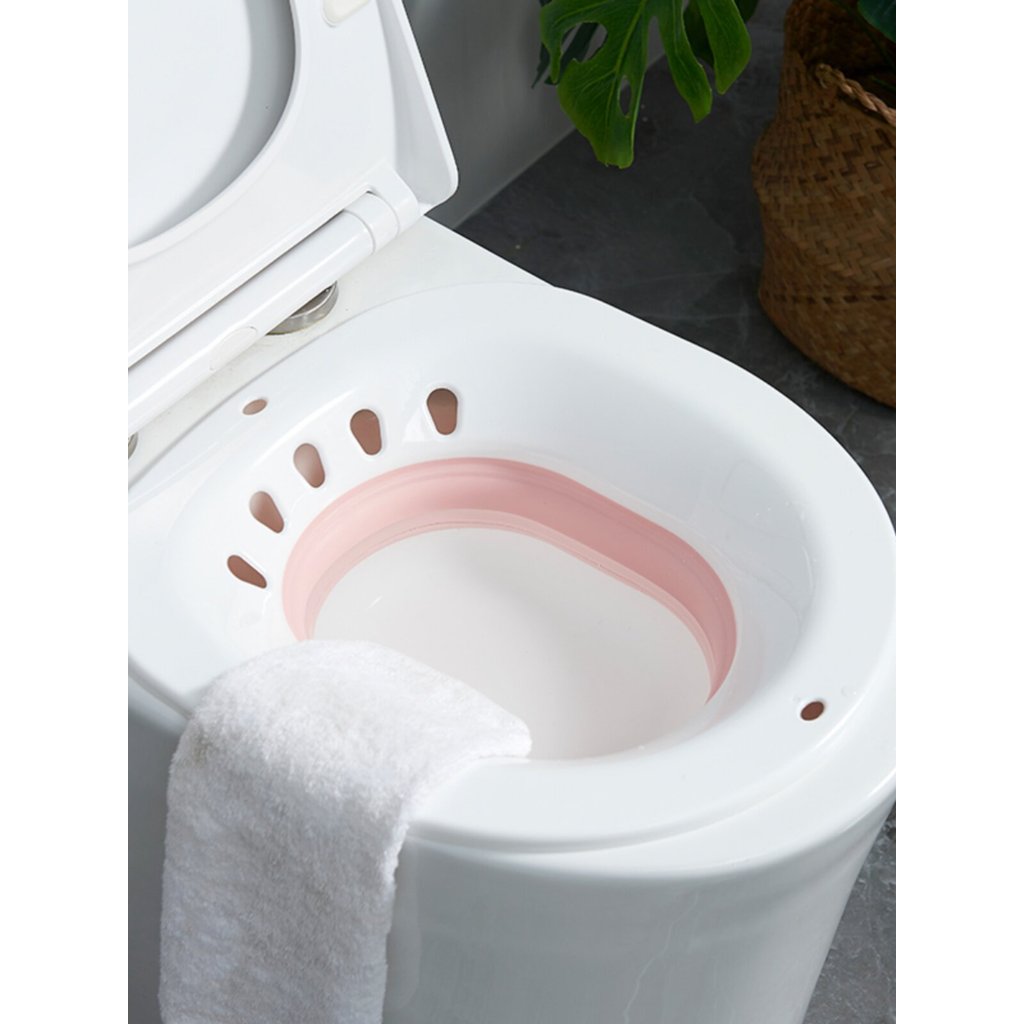 พับ Bidet ผู้ใหญ่ Squat-Free Toilet Bidet ครัวเรือนหญิงตั้งครรภ์ Flush Bidet ก้นคลอดบุตรผู้สูงอายุ B