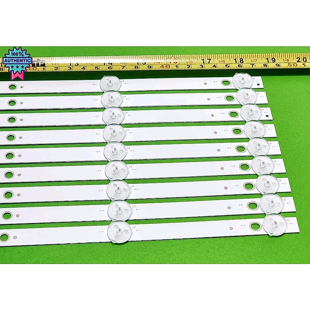 หลอด Backlight Aconatic
49US533AN 49US531AN LTV-4904 LTV-4905  เวอร์ชั่น แถวละ 5 หลอด
