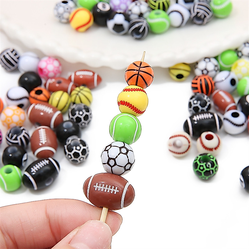 เครื่องประดับ สร้อยข้อมือ ประดับลูกปัดอะคริลิค DIY สําหรับห้อยโทรศัพท์มือถือ