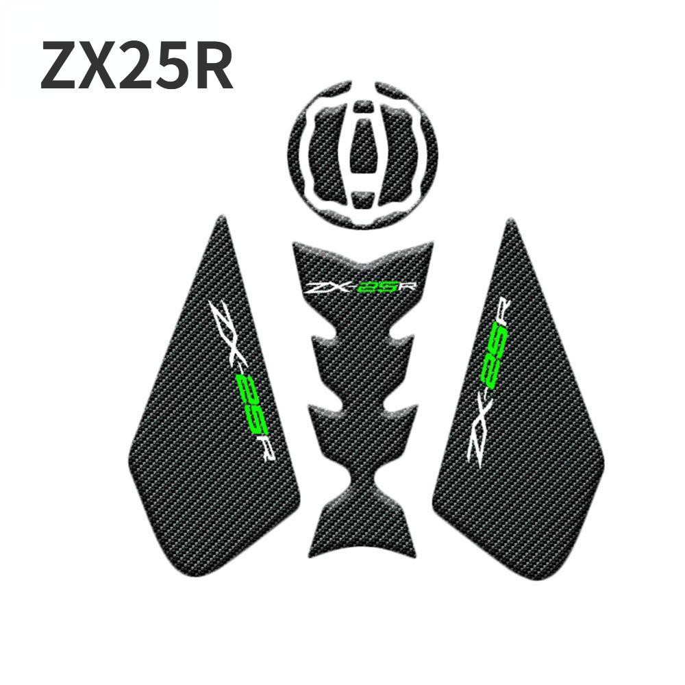 Scratch-resistant tank sticker for ZX25R motorcycle