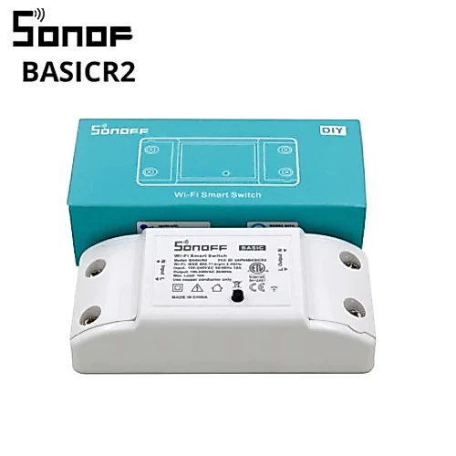 Sonof Basic R2สมาร์ทสวิทช์Wifiไร้สายสมาร์ทรีโมทคอนโทรลจับเวลาDIY Switchผ่าน Ewelin APP ทำงานร่วมกับAlexa google คุณภาพ