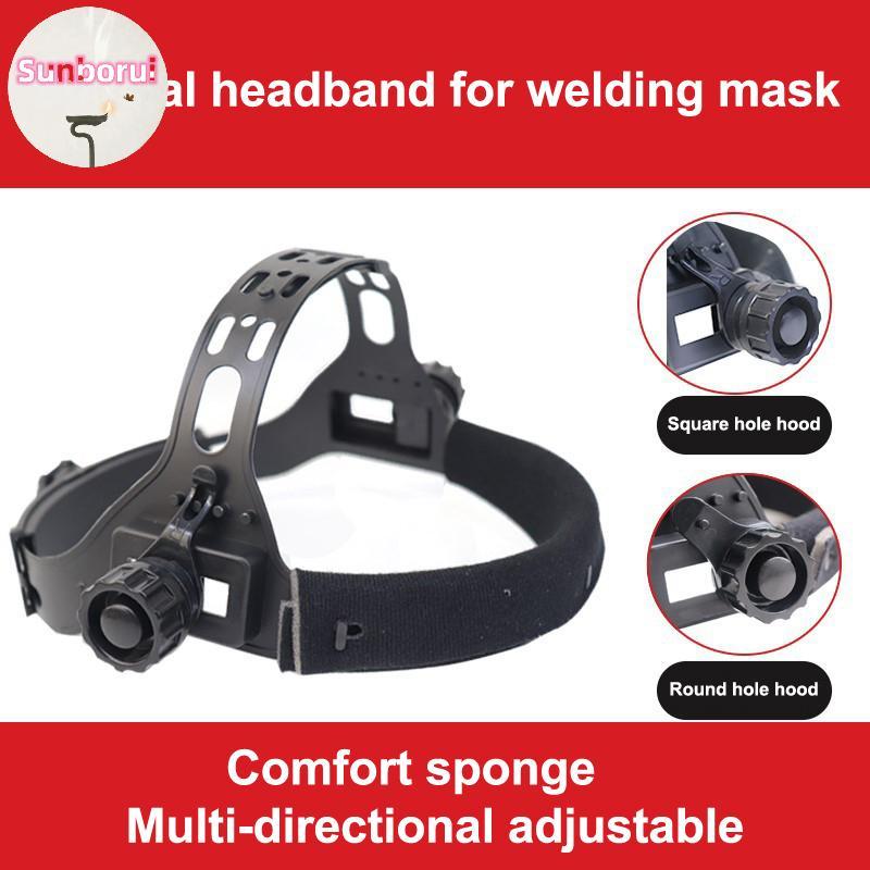 Sunborui เครื่องเชื่อมหน้ากากหมวกกันน็อคอุปกรณ์เสริมปรับหมวกเชื่อมหมวก Head Band เครื่องเชื่อม TH