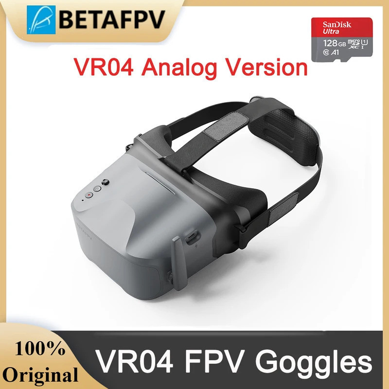 NEW2026 Goggles BETAFPV VR04 FPV Goggles รุ่นอะนาล็อกสําหรับ Aquila20 FPV Drone