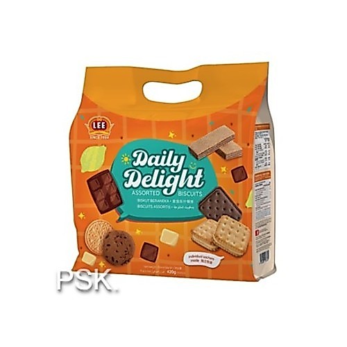 ขนมบิสกิต Lee Daily Delight 420g.