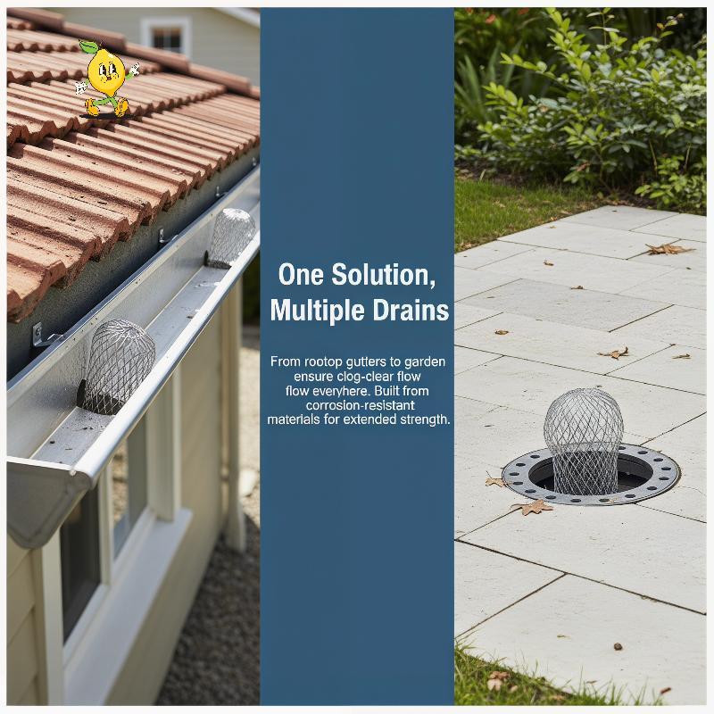 [mozh-t] Gutter Leaf Filter ชายคากรอง Anti-Clog หลังคาท่อระบายน้ําตาข่ายสําหรับ Home ภายนอกระบายน้ําใช้