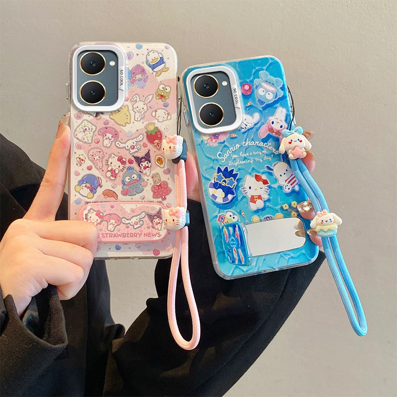 เหมาะสําหรับ vivo Y03,Y03T,Y18,Y18e,Y18s,Y28s,T3 Lite,iQOO Z9 Lite,5G / 4G,เคสโทรศัพท์,V2356,V23,V28