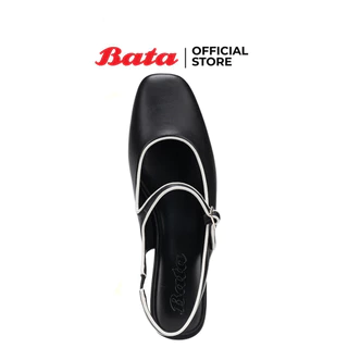Bata บาจา รองเท้าส้นสูงเปิดส้น สูง 1.5 นิ้ว สำหรับผู้หญิง รุ่น MEMPHIS35 สีดำ 6316384 สีนู้ด 6318384
