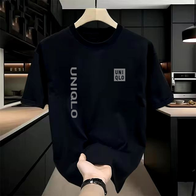KATUN Cool Mens T-Shirt First Summer Plus Size Mens Cotton T-Shirt Round Neck T-Shirt Mens Half Slee