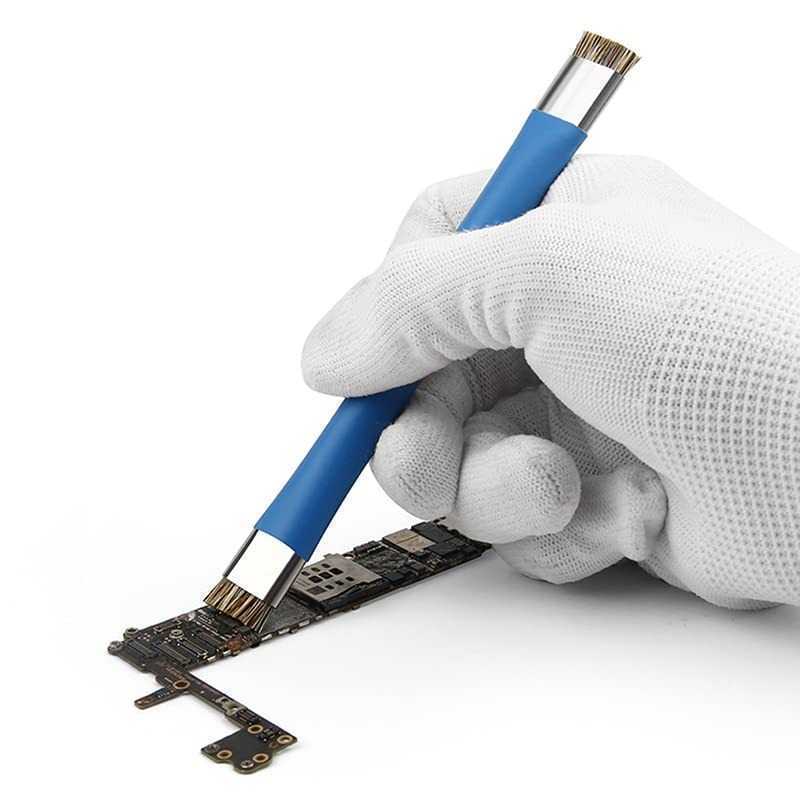 SUNSHINE SS-022B Double Head PCB Board Cleaner แปรงป้องกันไฟฟ้าสถิตสําหรับบริการอิเล็กทรอนิกส์