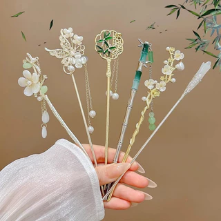 (พร้อมส่งในไทย) ปิ่นปักผม ม้วยผม ตกแต่งผมสวยงาม แฟชั่น เครื่องประดับผม