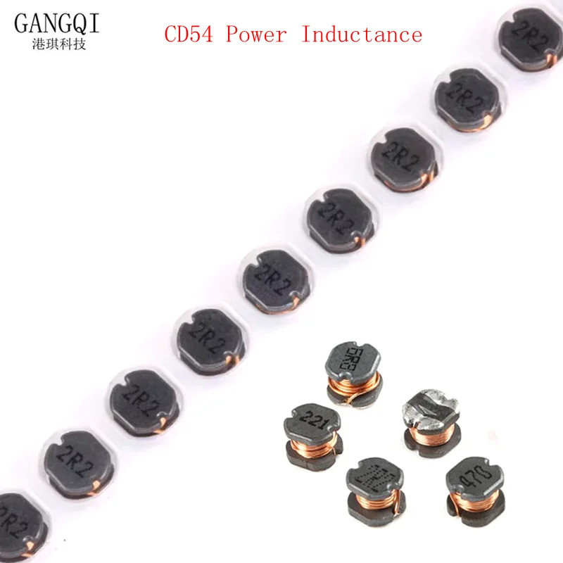 20PCS Inductor CD54 การเหนี่ยวนํา SMD 2.2UH 3.3UH 4.7UH 6.8UH 10UH 15UH 22UH 33UH 47UH 68UH 100UH 15