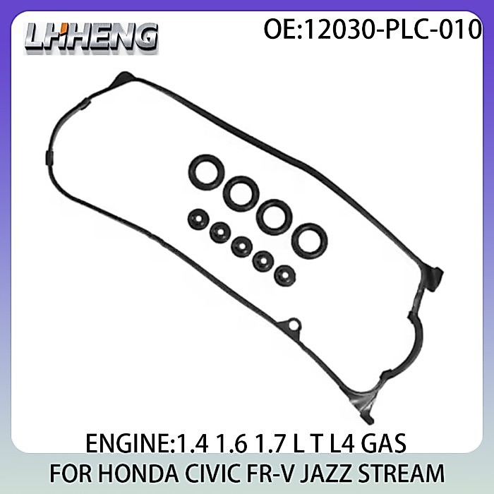 Engine Valve Cover Gasket For HONDA CIVIC FR-V JAZZ STREAM 1.4L 1.6L 1.7L 1.4 1.6 1.7 L T L4 GAS 00