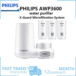 Philips AWP3600 เครื่องกรองน้ํา X-Guard ระบบ Microfiltration Granular เครื่องกรองน้ําก๊อกน้ําคาร์บอนกัมมันต์